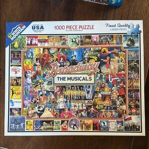 Broadway The Musicals 1000 Piece Puzzle